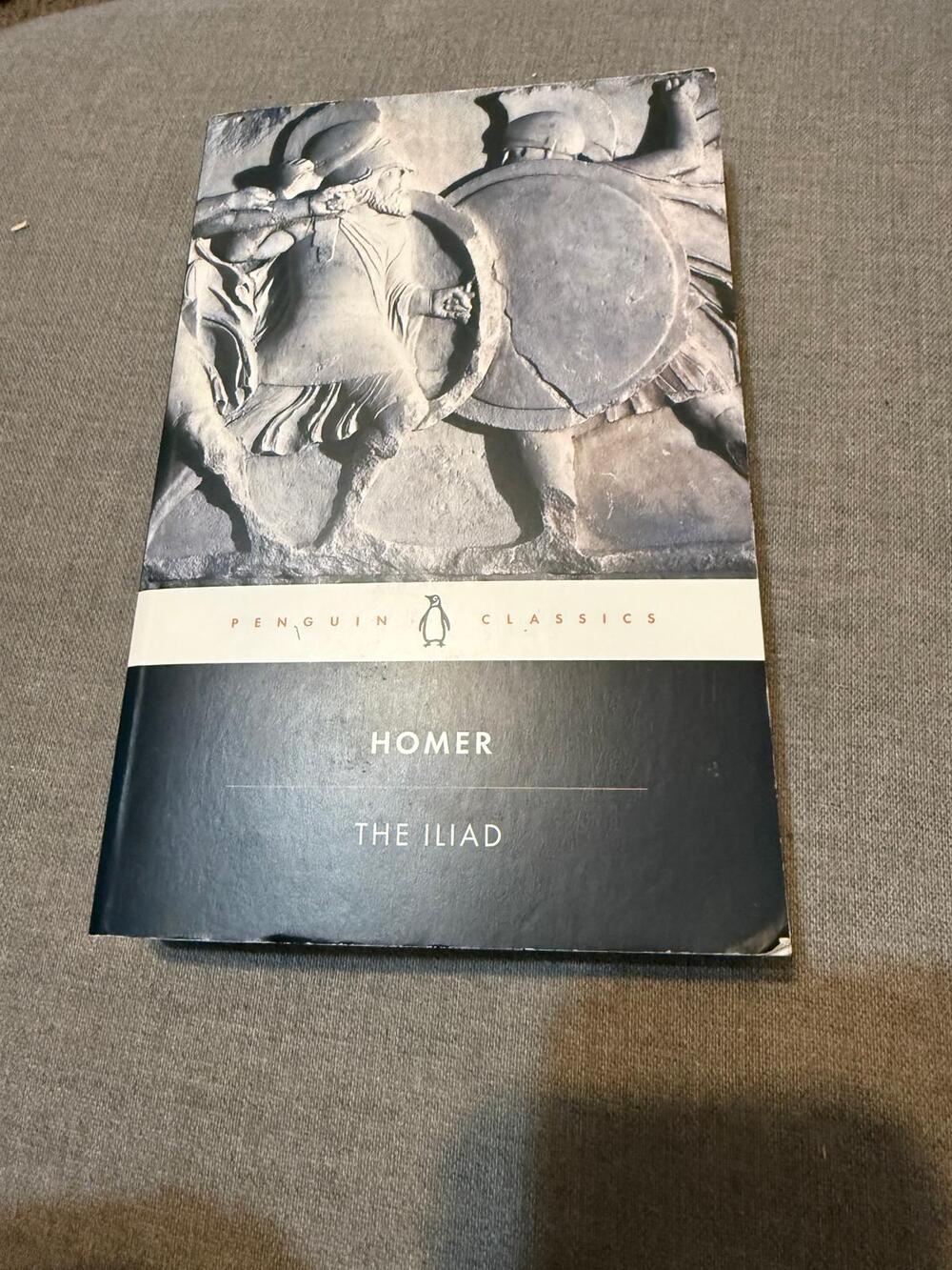Homer The Iliad Penguin Classics Paperback Book Pre Owned